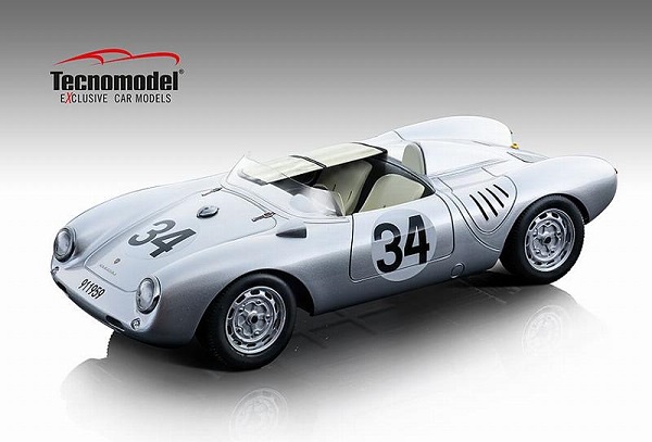 Модель 1:18 Porsche 550A #34 Le Mans 1957 Storez - Crawford