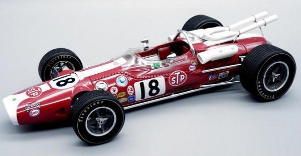 Lotus Type 38 N 18 Indianapolis Indy 500 1966 Al Unser White Red