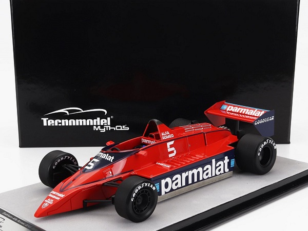 Модель 1:18 ALFA ROMEO F1 Brabham Bt48 №5 Italian Gp (1979) Niki Lauda, Red Blue