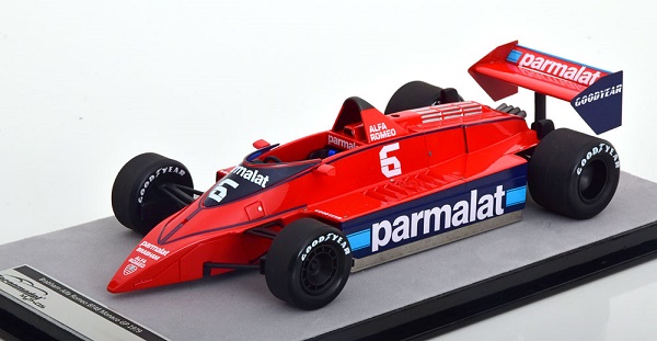 ALFA ROMEO F1 Brabham Bt48 №6 Monaco GP (1979) Nelson Piquet, Red Blue TM18-219B Модель 1 18