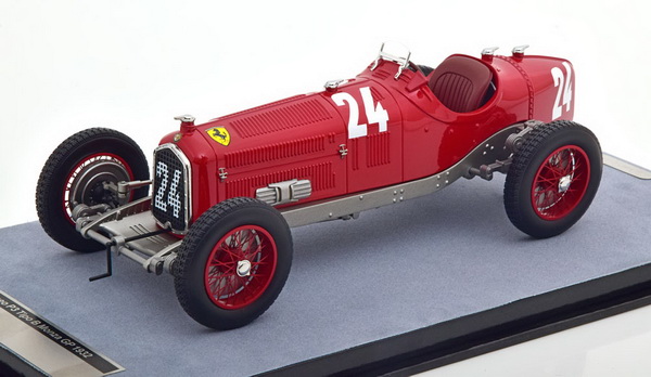 Модель 1:18 Alfa Romeo P3 Tipo B №24 Scuderia Ferrari GP Italy Monza (Tazio Nuvolari) (L.E.170pcs)