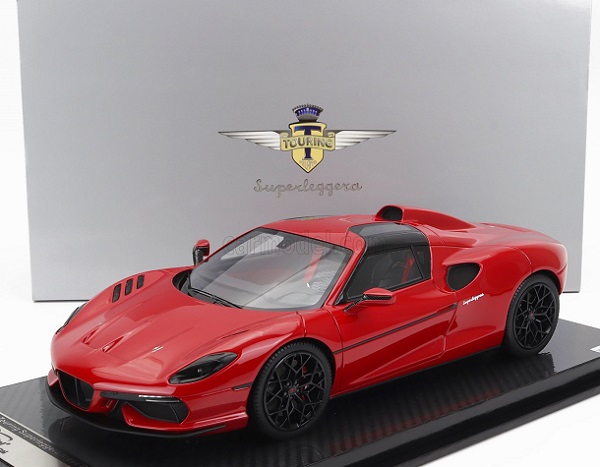 TOURING Superleggera Arese Rh95 (chassis And Engine Ferrari F-12) (2021), Red TM18-268E Модель 1:18