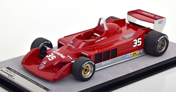 Модель 1:18 ALFA ROMEO F1 177 №35 Belgium Gp (1979) Bruno Giacomelli, Red