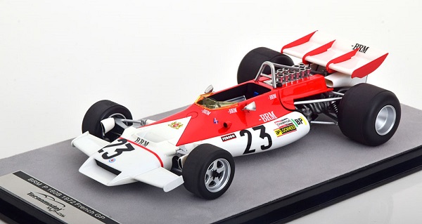 BRM F1 160b №23 French GP (1972) Howden Ganley, White Red