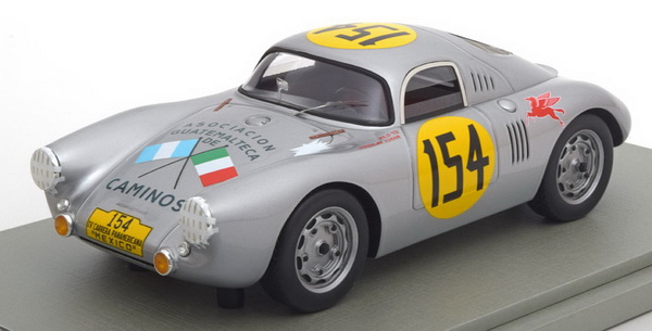 Модель 1:18 Porsche 550 Coupe №154, Panamericana 1953 Juhan/Hall (L.E.100pcs.)