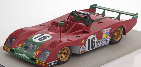 Ferrari 312 PB №16 24h Le Mans (Merzario - Pace)