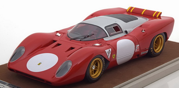 Модель 1:18 Ferrari 312 P Coupe Test Monza - red