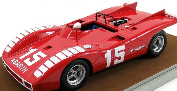 ABARTH 2000sp №15 Nurburgring (1970) K.ahrens Jr, Red TM18-59A Модель 1:18