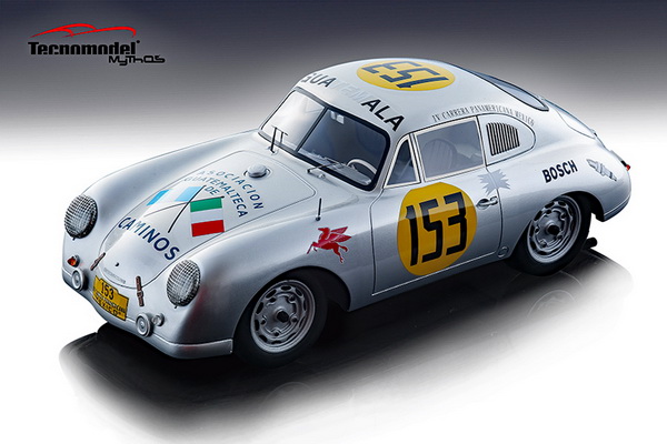 Модель 1:18 Porsche 356 SL №153 Carrera PANAMERICANA (G.SUHR CONTRERAS - O.ALFONSO)