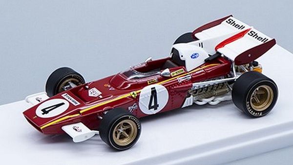 Ferrari 312 B2 #4 GP Monaco 1971 Jacky Ickx TM43-014B Модель 1:43