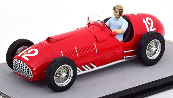 Модель 1:18 Ferrari 375 F1 Winner GP England 1951 Gonzales (c фигуркой гонщика), L.e. 85 pcs
