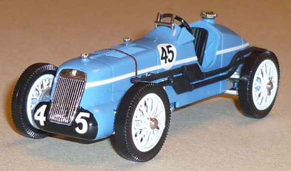 Модель 1:32 MG R №45 (Team Bellevue Garage, Geschwister Evans; Doreen Evans) - blue