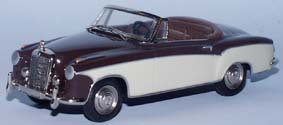 mercedes-benz 220 s cabrio - brown/white M43020-3 Модель 1:43
