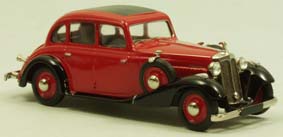 Модель 1:43 Horch 830 4-door Sedan - black-red