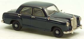 Модель 1:43 Mercedes-Benz 180 a «Ponton» (4-door) Saloon - dark blue