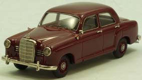 Модель 1:43 Mercedes-Benz 180 a «Ponton» (4-door) Saloon - red