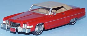 Модель 1:43 Cadillac Eldorado Cabrio (closed) - red