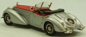 Модель 1:43 Horch 855 Roadster «Erdmann - Rossi» - silver/red