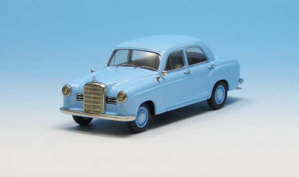 Mercedes-Benz 180 b-c Ponton (1959-1962) 4-door Saloon - Light Blue