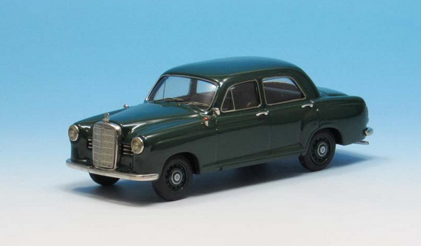 Модель 1:43 Mercedes-Benz 180 b-c Ponton (1959-1962) (4-door) Saloon - dark green