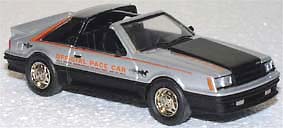 ford mustang indy 500 pace car - silver met TW623-1 Модель 1:43