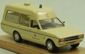 ford granada krankenwagen «rotes kreuz» (aufb.polmann) - white UB019-1 Модель 1:43