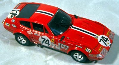 Модель 1:43 Ferrari 365 GTB4 Daytona №75 Le Mans