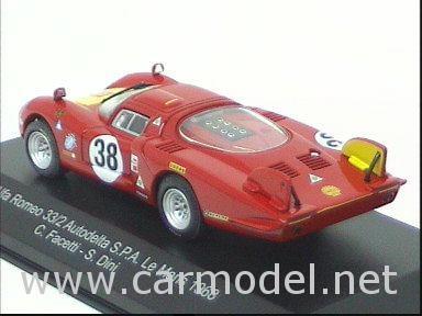 Модель 1:43 Alfa Romeo 33.2 №38 Le Mans