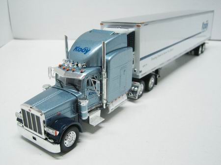 Модель 1:53 Peterbilt 379 with Reefer Van John Kooy Trucking