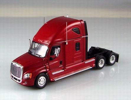 Модель 1:53 Freightliner Cascadia Raised Roof Cab Only in Red