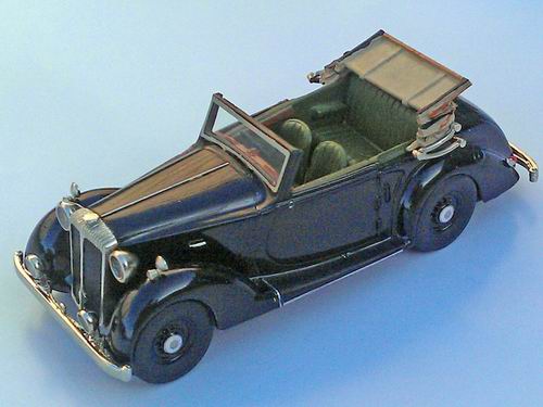 Модель 1:43 Daimler 2-1/2 Litre Drophead Coupe King George VI Private Car - Open