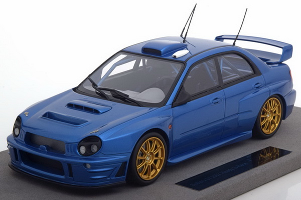 Модель 1:18 Subaru Impreza S7 WRT Rally Race Version - blue
