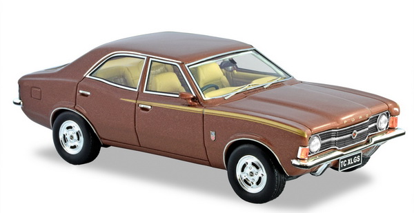 Ford TC Cortina XL Sedan - 1972 - Bronze TRR132C Модель 1:43
