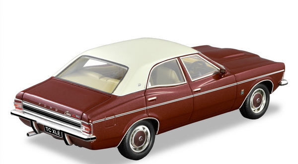 Модель 1:43 Ford TC Cortina XLE – 1972 - Vintage Burgundy Metallic