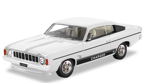 Chrysler VK Charger ‘White Knight Special’ - 1976 - Arctic White TRR150B Модель 1:43