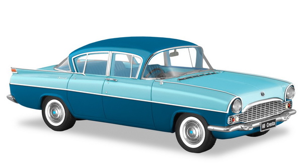 Vauxhall Cresta PA - 1960 - Banff Blue/Canyon Blue TRR154B Модель 1:43