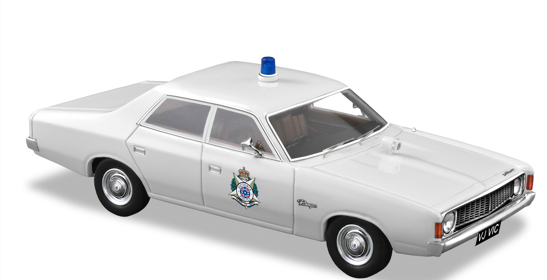 Модель 1:43 Chrysler VJ Valiant - VIC. Police car - 1973