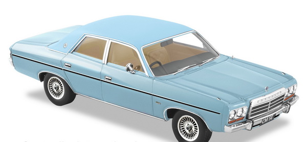 chrysler cm regal se sedan - 1980 - blue TRR32F Модель 1:43