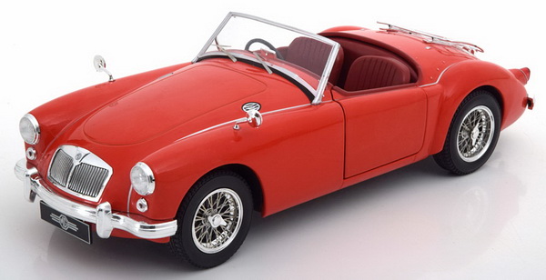 MG A Mk I A1500 Convertible (open) - red