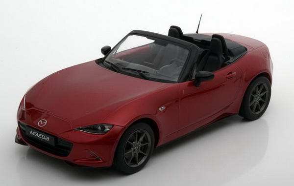 Модель 1:18 Mazda MX-5 Softtop 2015 - red