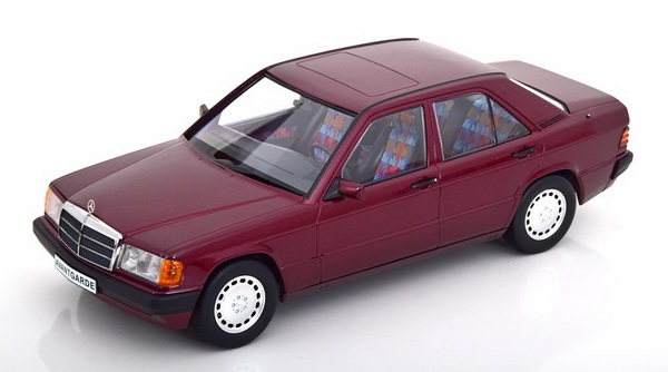 Модель 1:18 Mercedes-Benz 190E 1.8 W201 Avantgarde - 1993 - dark red met.