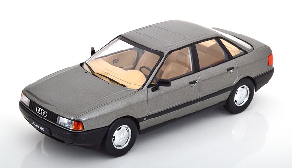 Модель 1:18 Audi 80 (B3) - 1989 - Gray met