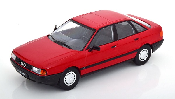 Модель 1:18 Audi 80 (B3) - 1989 - Red