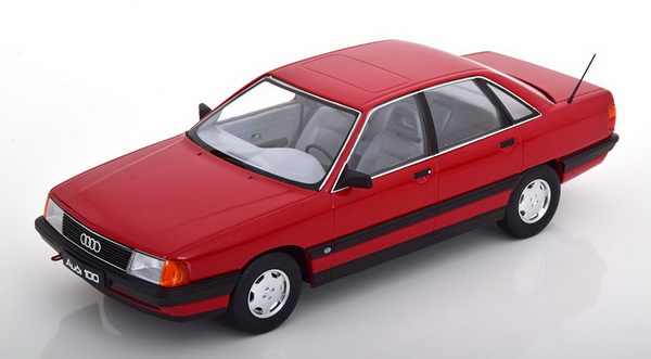 Audi 100 (C3) - 1989 - Red T9-1800351 Модель 1:18