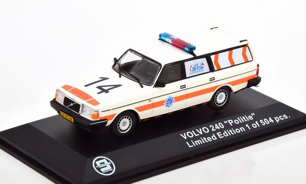 Модель 1:43 Volvo 240 Police Netherlands (L.E.504pcs)