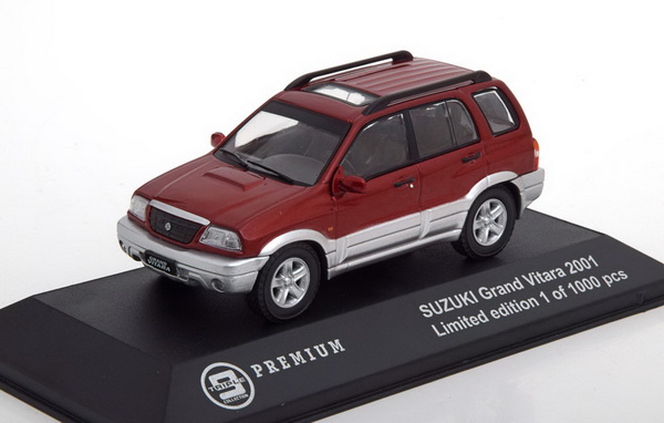 Модель 1:43 Suzuki Grand Vitara - red/silver (L.E.1000pcs)