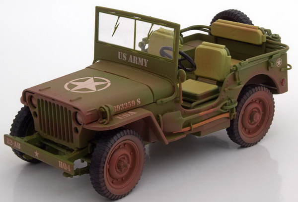 jeep willy´s us army 1942 dirty version TR1800141B Модель 1:18