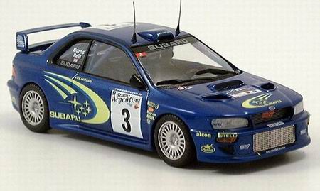 Модель 1:43 Subaru WRC №3 1st Argentina (R.Bruns - R.Reid)