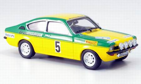 Модель 1:43 Opel Kadett GT/E №5 2.Sachsenrallye (Walter Smolej - Christian Geistdörfer)