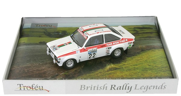 ford escort mkii rac rally 1976 airikkala - greasley - 'british rally legends' gift box BRL04 Модель 1:43